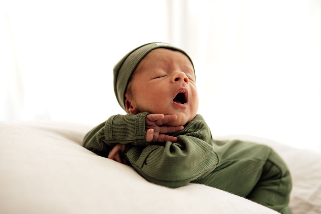 Snuggle Hunny Kids Olive Growsuit