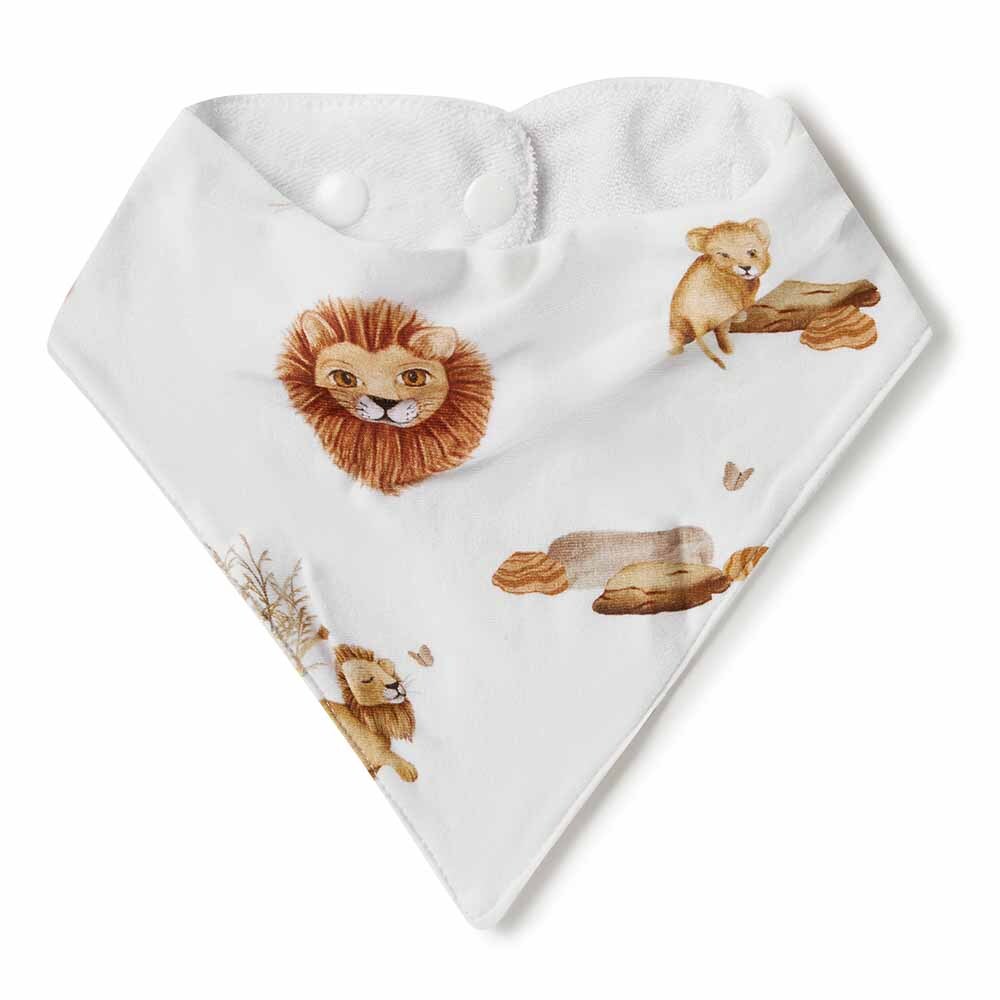 Lion Dribble Bib