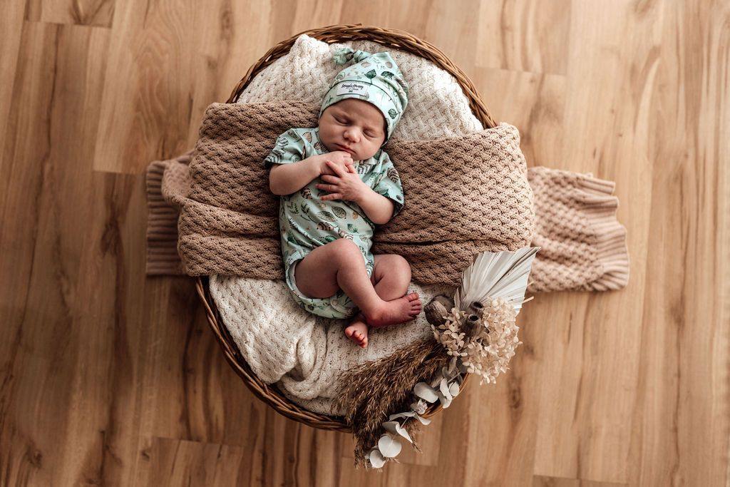 Snuggle Hunny Kids Daintree Short Sleeve Bodysuit - Hillside Hampers