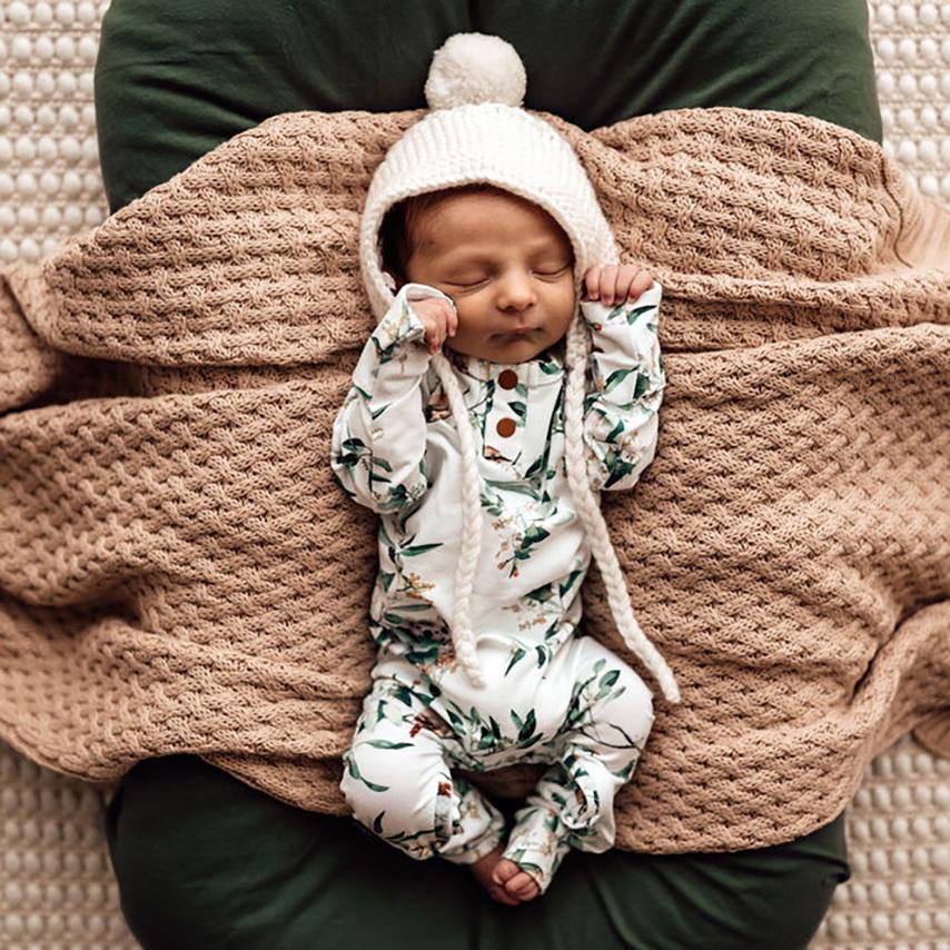 Snuggle Hunny Kids Eucalypt Growsuit size 000 growsuit Snuggle Hunny Kids 
